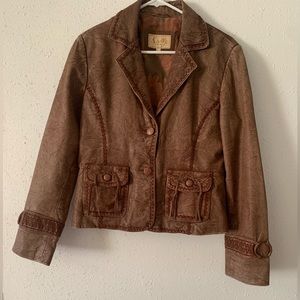 Beautiful Scully Leather Jacket